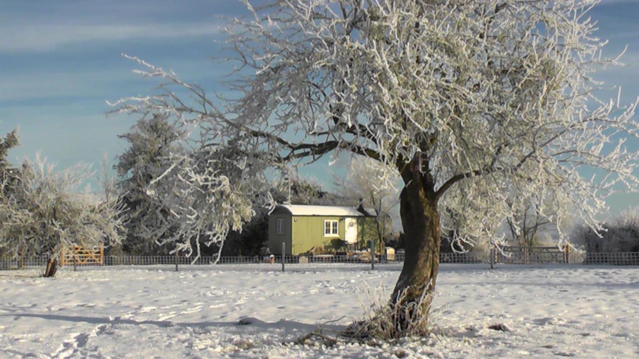 The Abberton Shepherds Hut Evesham Zewnętrze zdjęcie